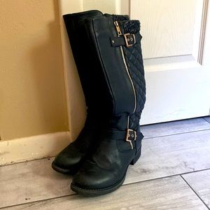 Cute Black Winter Boots